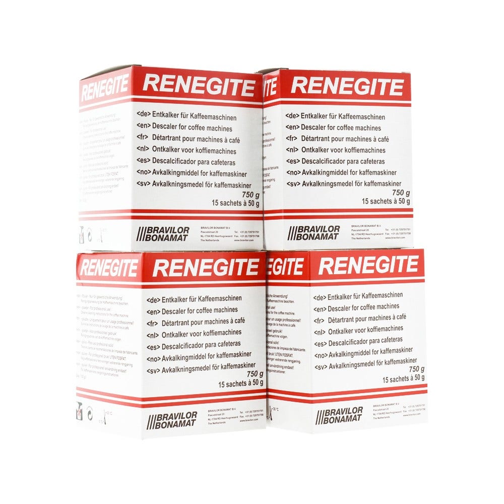 Descalcificante Renegite Bravilor Bonamat (4x15x50 g)
