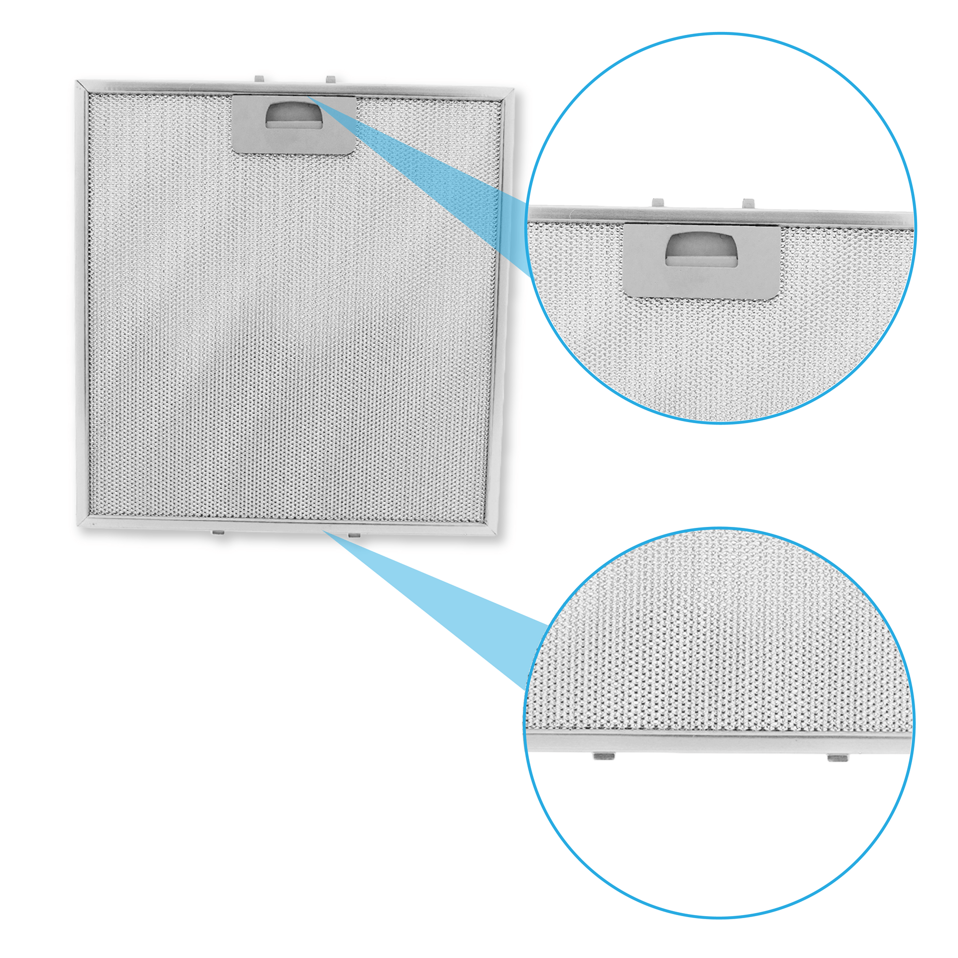 Filtro metálico 340x324mm Teka 81484011
