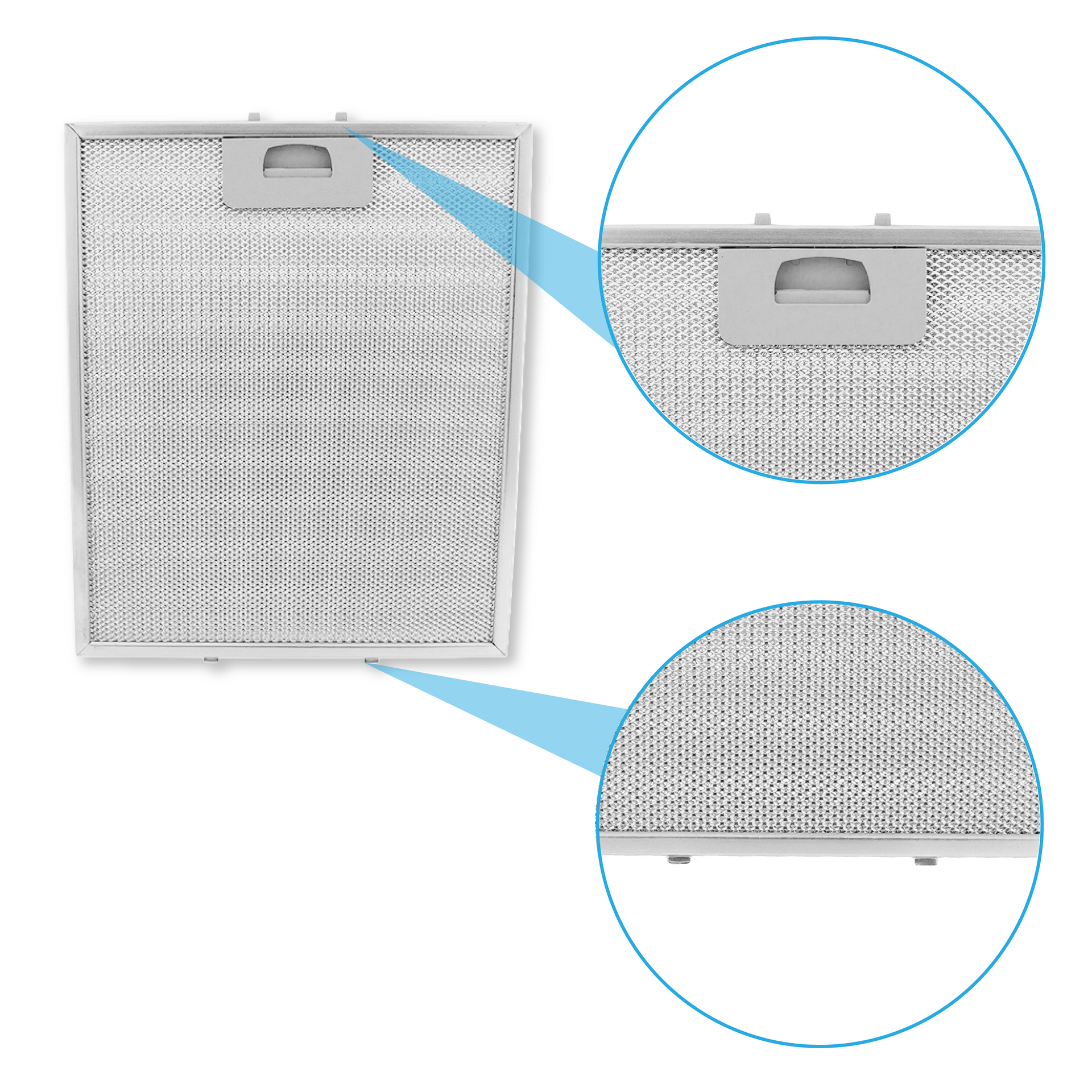 Filtro metálico 340x283mm Teka 81484160