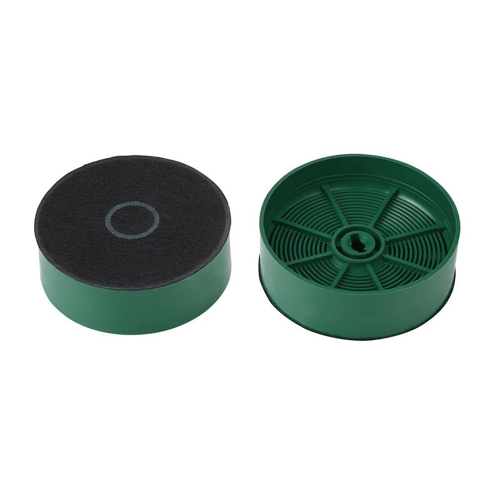Filtro de carvão ativo longa duração compatível com Ikea NYTTIG FIL 120 / 904.213.36 (2X)