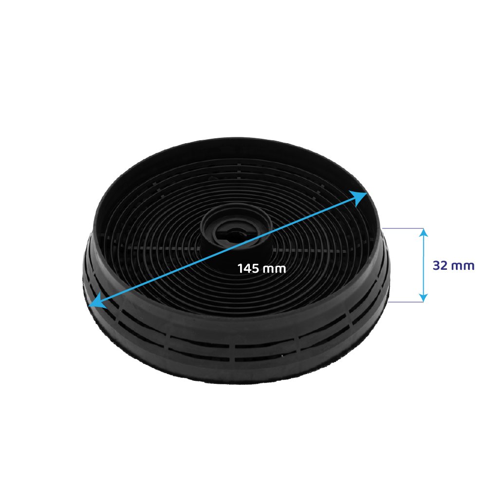 Filtro de carvão ativo Belling BKF101 (2X)