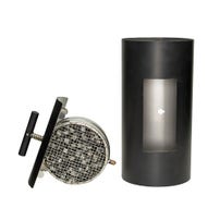 Filtro Fogão e Lareira ABCAT® Ø150x300x2mm Preto