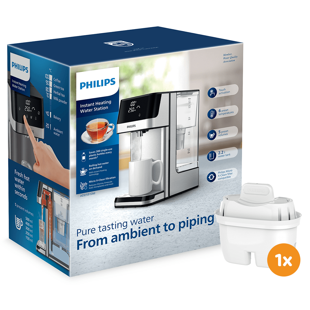 Dispensador de água quente Philips ADD5910M