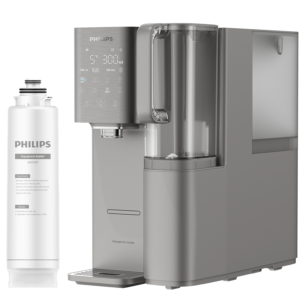 Dispensador de água Philips quente + frio ADD6921DG