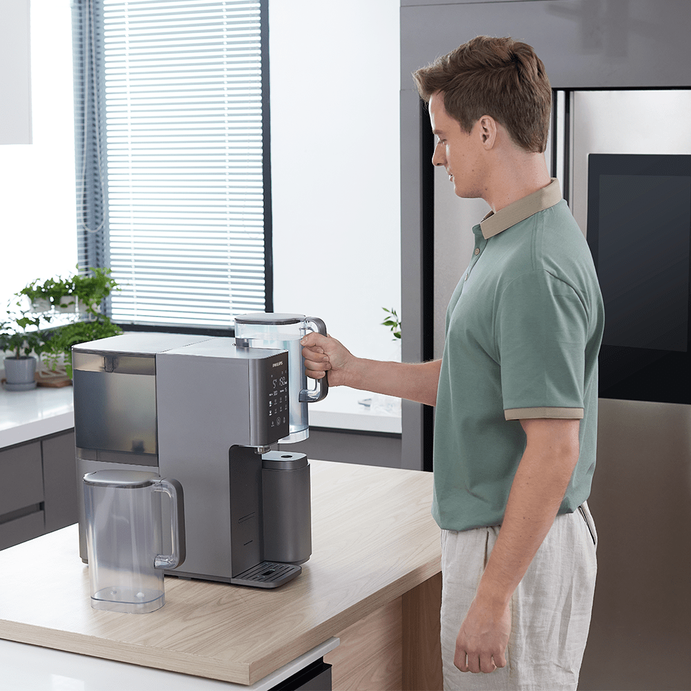 Dispensador de água Philips quente + frio ADD6921DG