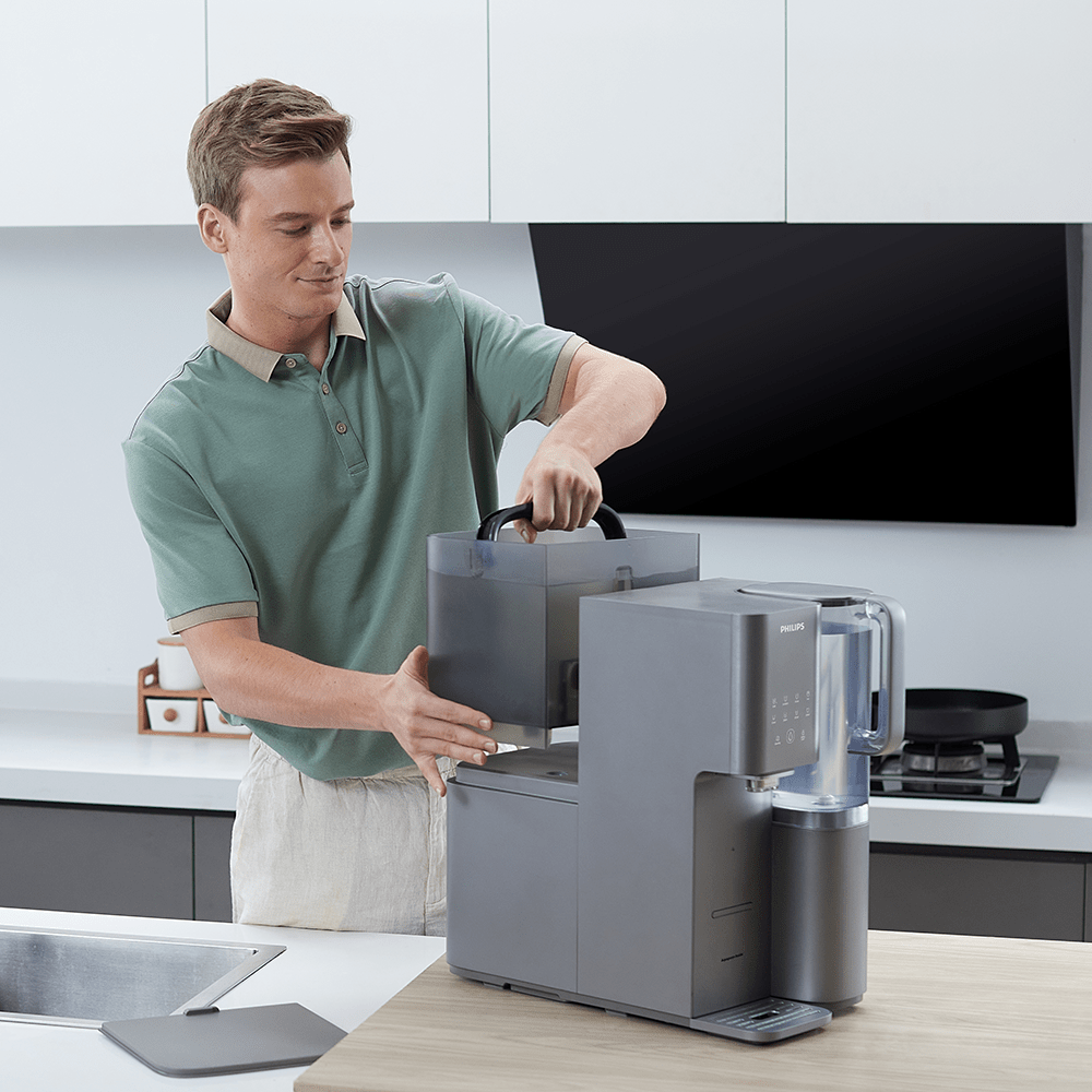 Dispensador de água Philips quente + frio ADD6921DG