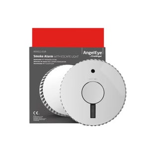 Detetor de Fumo Ótico AngelEye AE-6611-EUR com luz de emergência