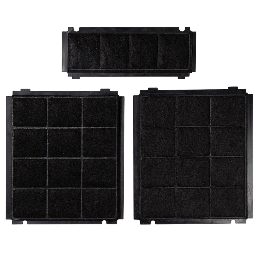 Conjunto de 3 filtros de carvão ativado Longlife AFFCAV60LL Airforce