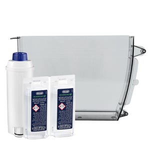 Delonghi Conjunto de manutenção Máquina de café Depósito de água + Cartucho de filtro + Descalcificante