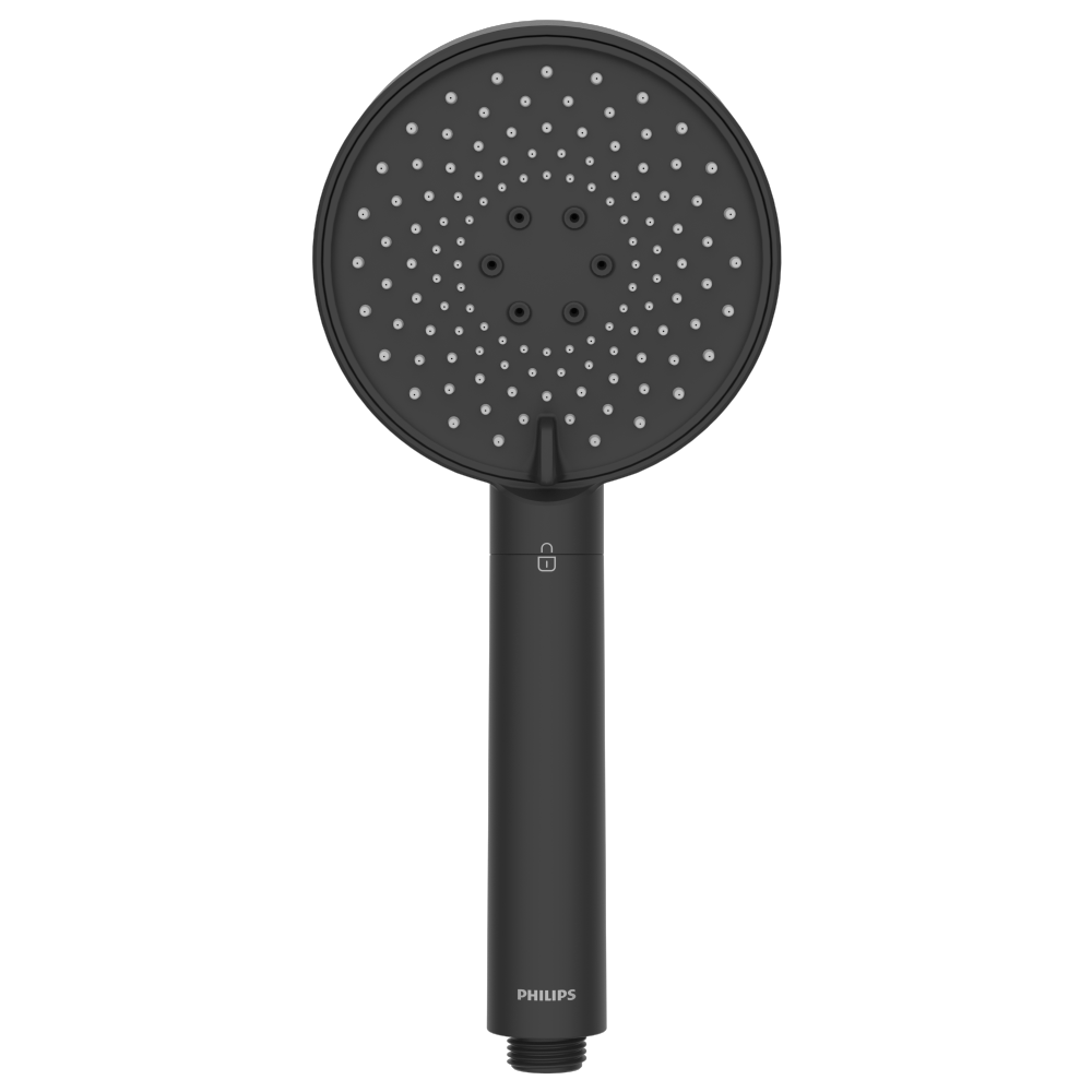 Cabeça de Duche com Filtro Preta Philips  ASH1516BK (redução de cloro, chumbo e pesticidas)