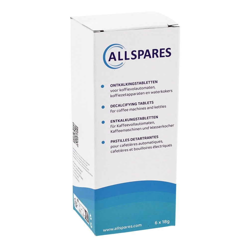 Pastilhas descalcificantes AllSpares AS-411967 (6X)