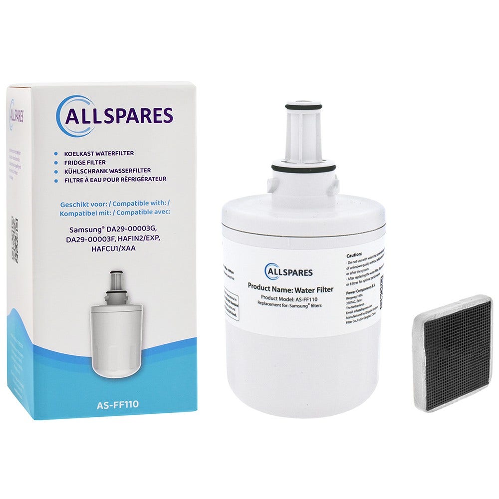 Kit de substituição filtro de ar + filtro de água para Frigorífico adequado para Samsung