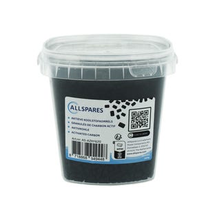 Grânulos de carvão ativado AllSpares Universal - 400gr