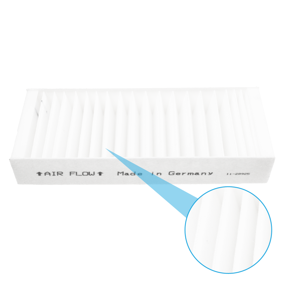 Filtro acústico compatível com Bosch 17004801 / HEZ9VEDU0 (4X)