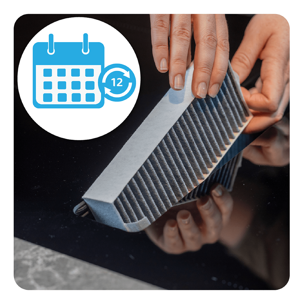 Filtro de carvão ativo CleanAir Plus compatível com Gaggenau Vario série 400 / série 200 (4X)