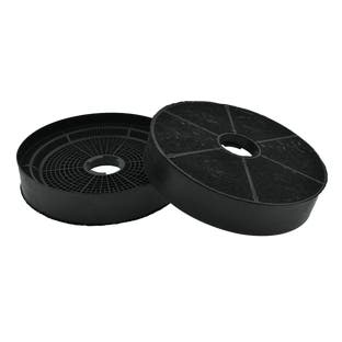 Filtro de carbono compatível com Zanussi OdourClean ZHB62670XA / ZHB92670XA (2 X))