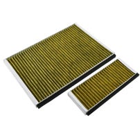 Filtro de carvão ativo CleanAir Plus compatível com Bosch 11041790 / DWZ0AK0A0 (2X)