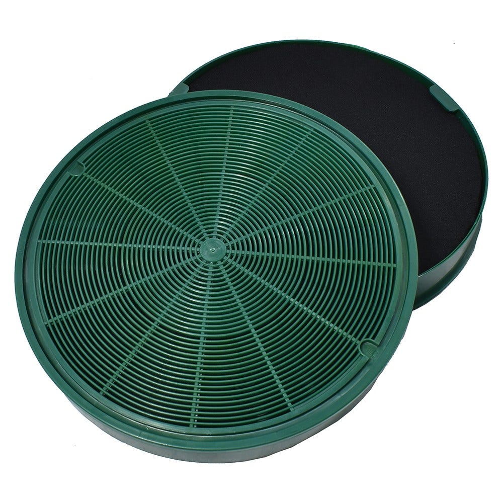 Filtro de carvão ativo compatível com Ikea NYTTIG FIL 500 / 004.019.55 (2X)