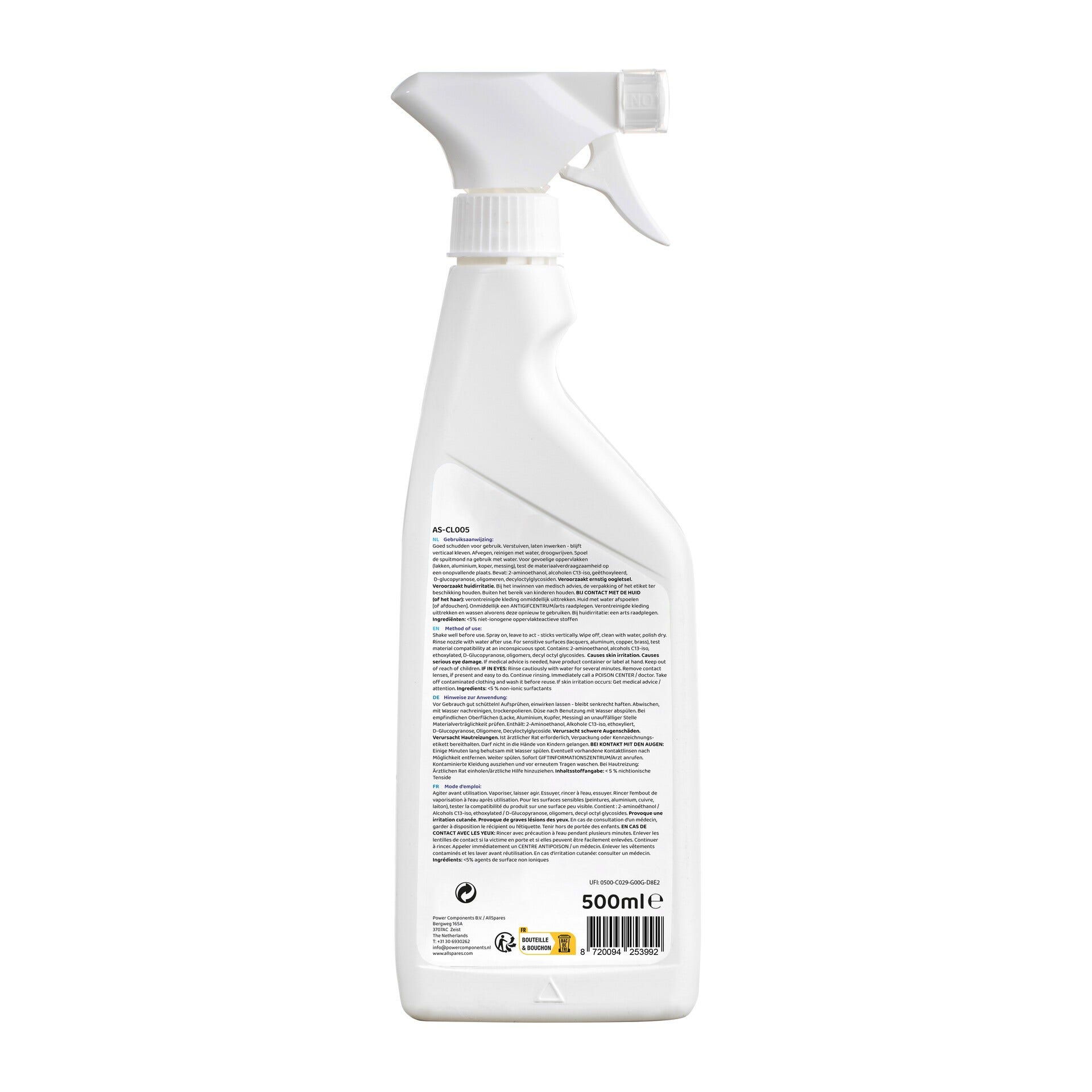 Limpador multiusos AllSpares 500 ml