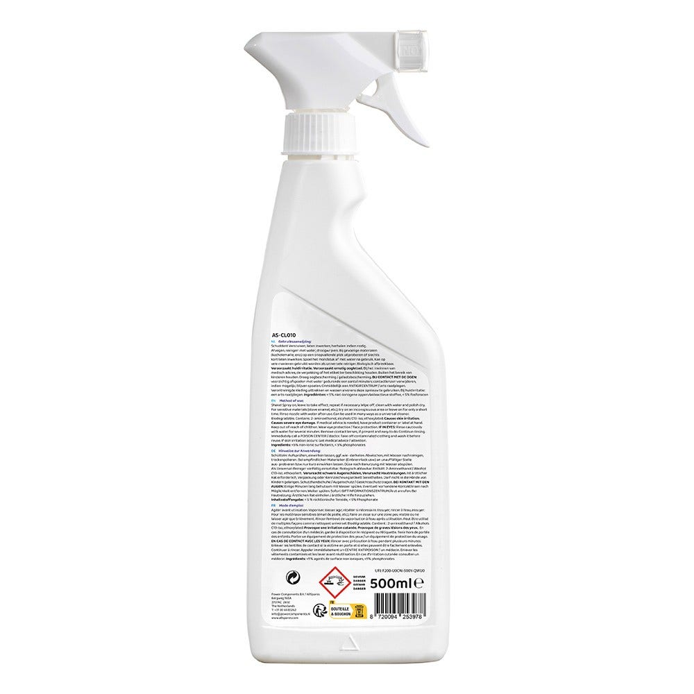 Desengordurante para filtro metálico AllSpares 500 ml