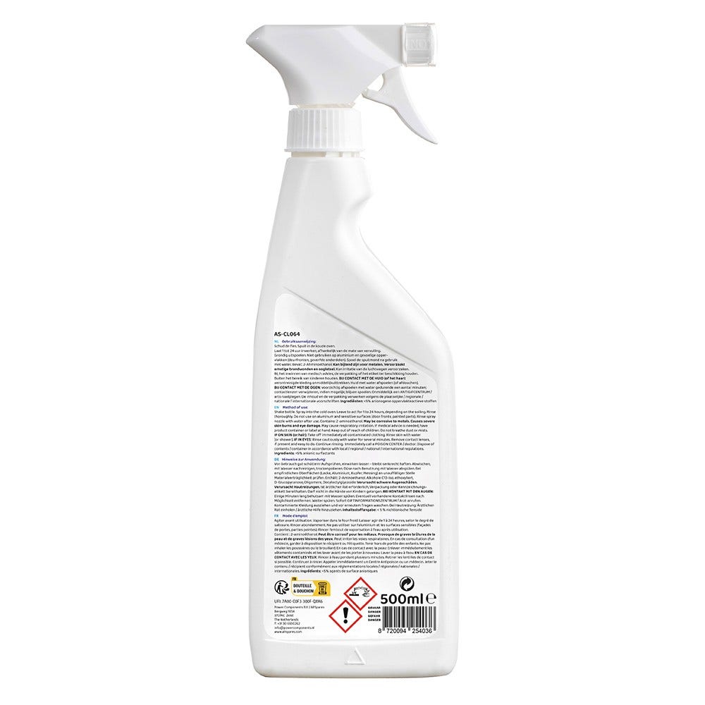 Limpador de forno / grelhador AllSpares 500 ml