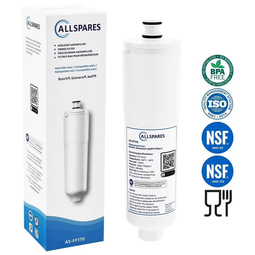 Filtro de água compatível com Bosch CS-52