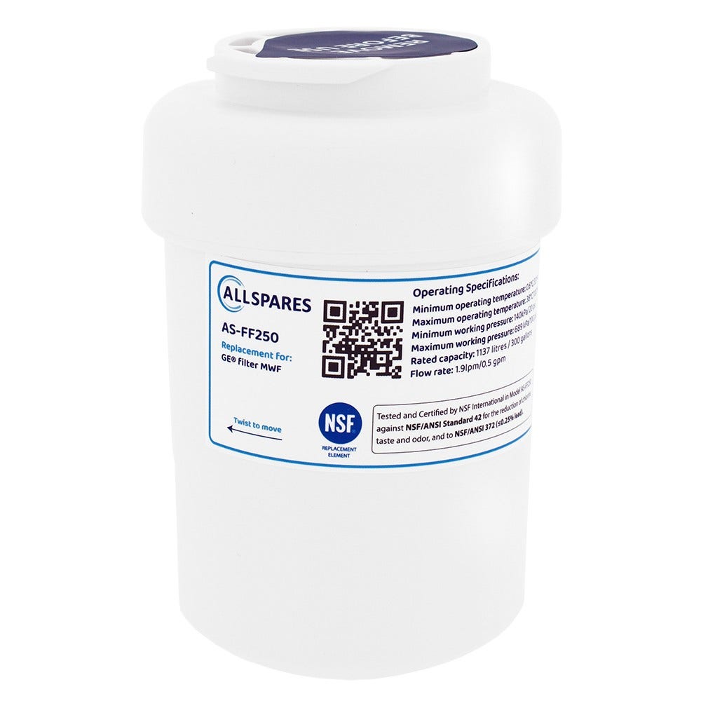 Filtro de água para frigorífico compatível com Iomabe MWF AllSpares