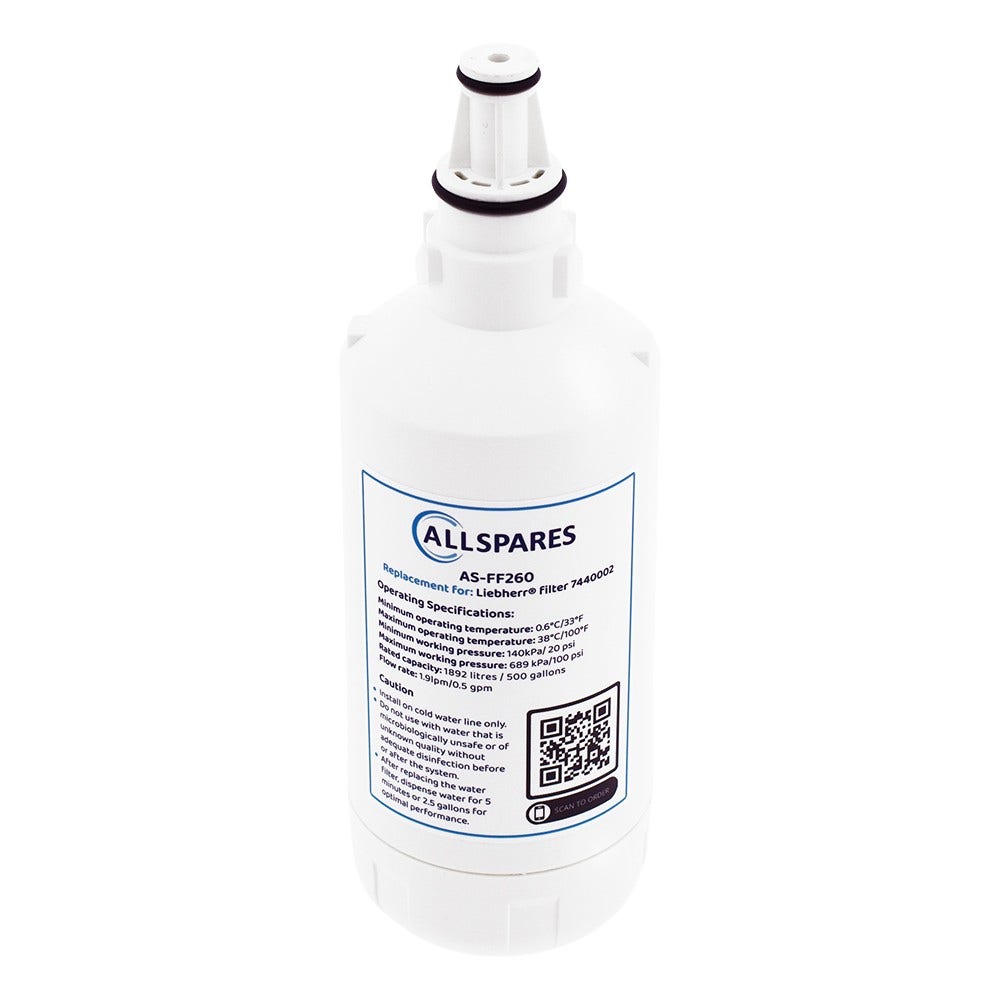 Filtro de água compatível com Liebherr 7440002