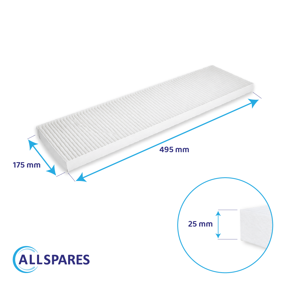 Filtro Coarse 65% compatível com Buva EcoStream (2X)
