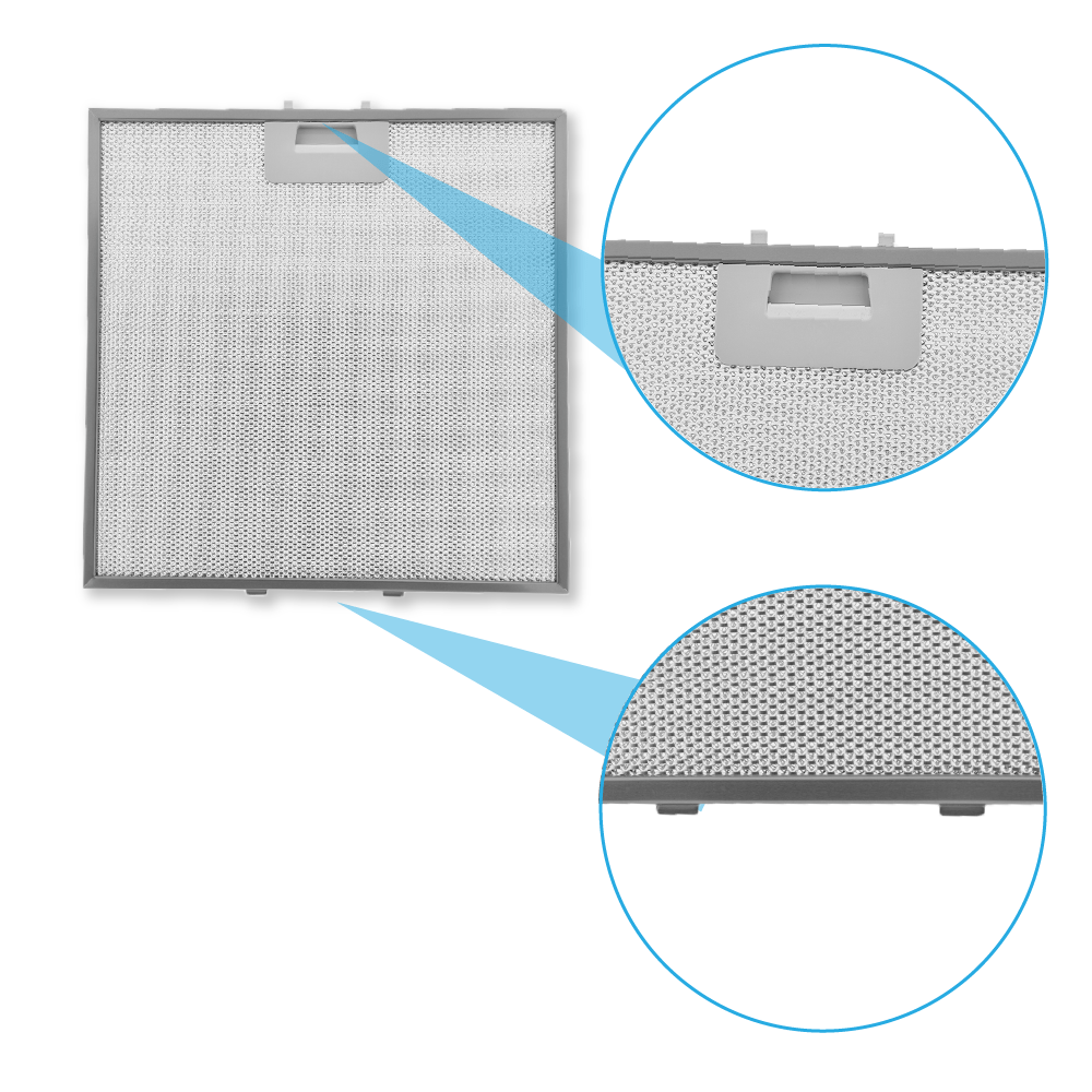 Filtro metálico AllSpares 320x320 mm 481248058144