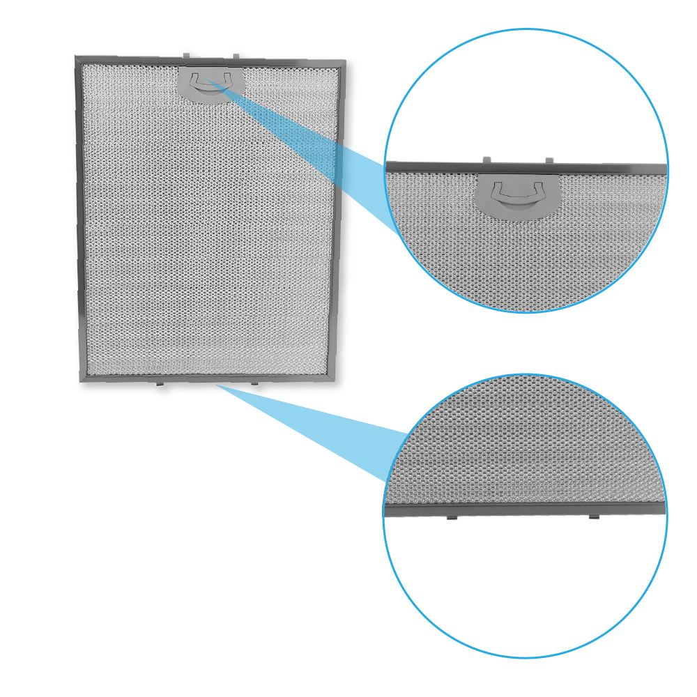 Filtro metálico Beko 352x284mm 9174420002