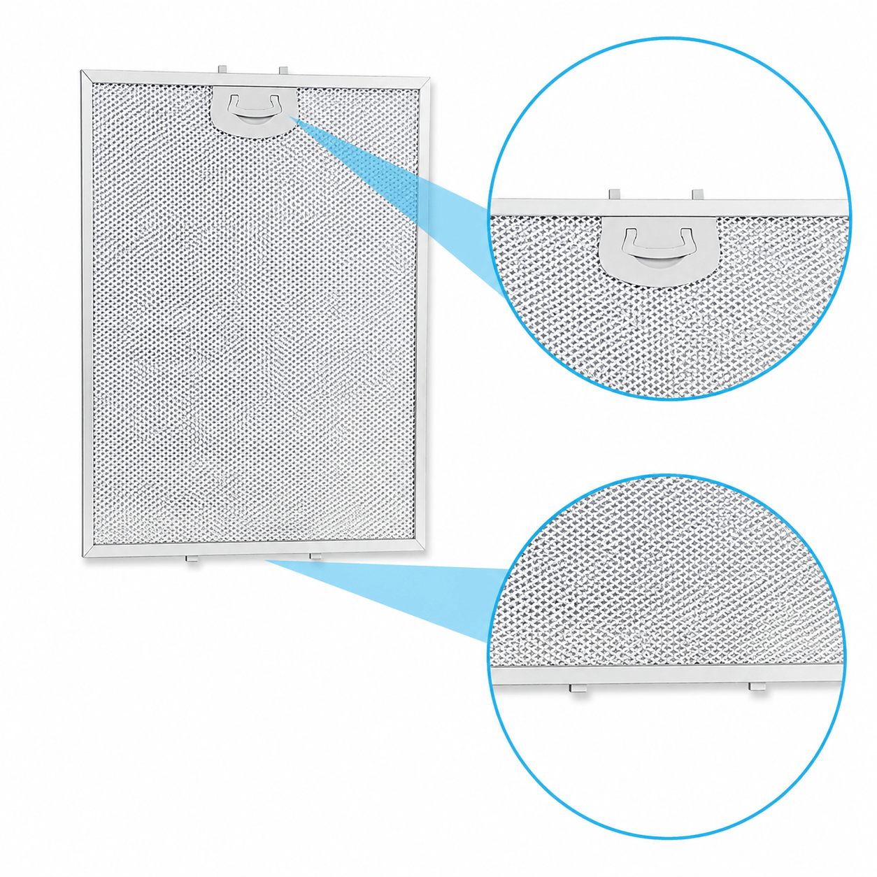 Filtro metálico AllSpares 352x284mm 49016227 / 288196