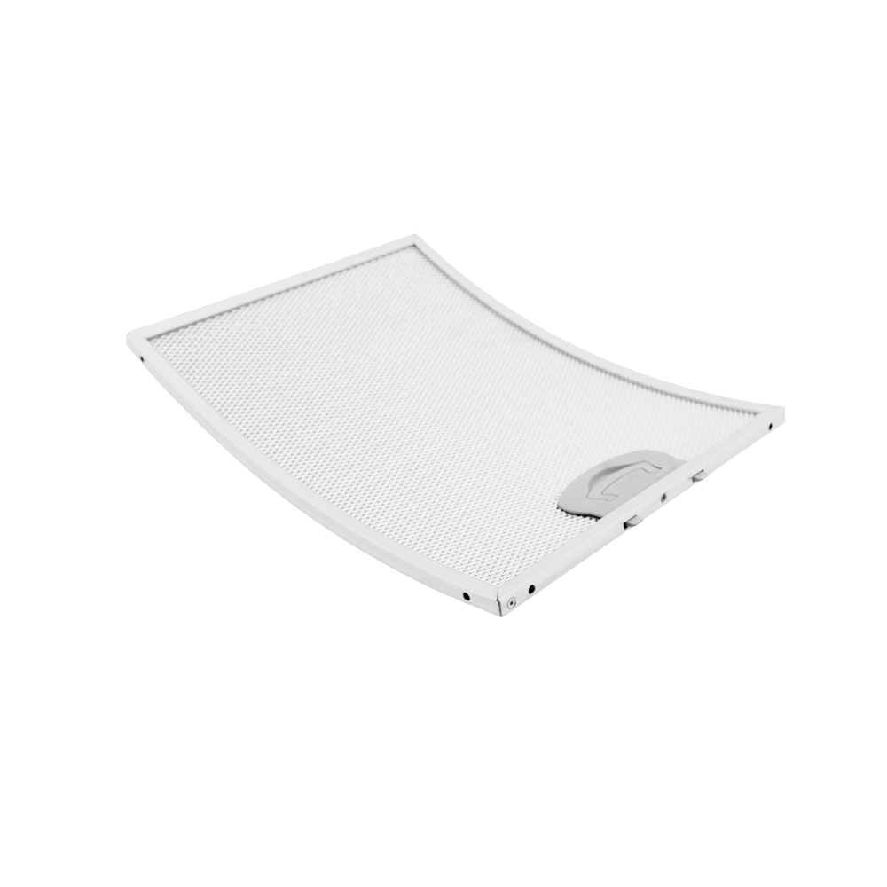 Filtro metálico 290x220mm (curvo) compatível com Airone ACFMAA9X22X29MC000