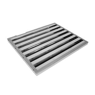 Filtro de lamelas 500x400x25 mm tipo B para exaustor de cozinha industrial