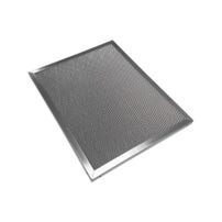 Filtro metálico inox 400x500x20mm para exaustor industrial