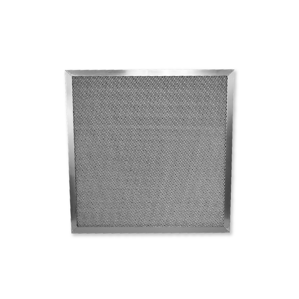 Filtro metálico inox 500x500x20mm para exaustor industrial