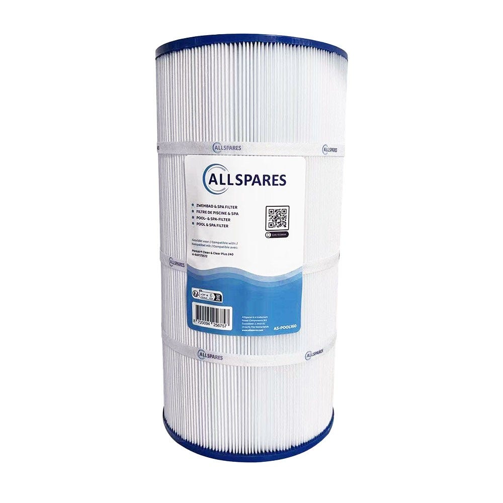 Filtro de água para piscina compatível com Pentair Clean & Clear Plus 240 / H-RAF173572