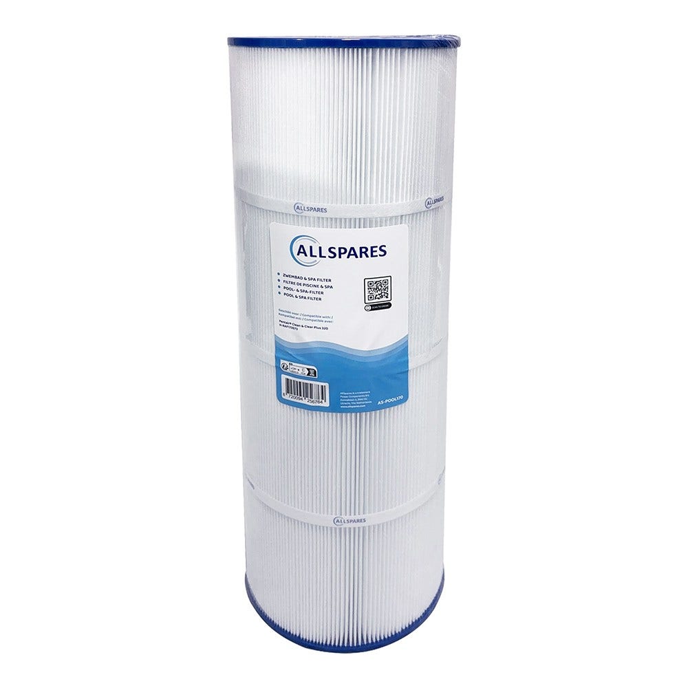 Filtro de água para piscina compatível com Pentair Clean & Clear Plus 320 / H-RAF173573