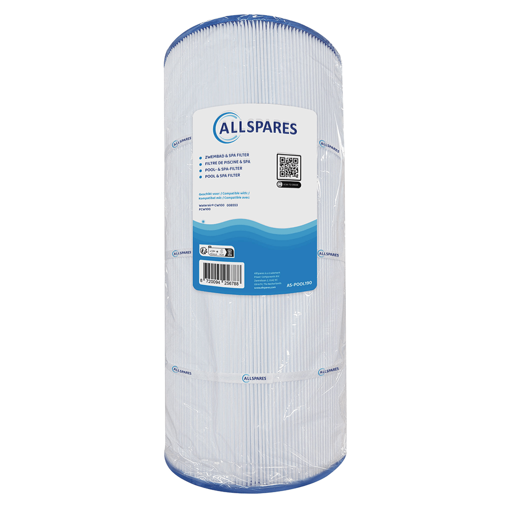 Filtro de água para piscina compatível com Waterair CW100 / FCW100 / 008553