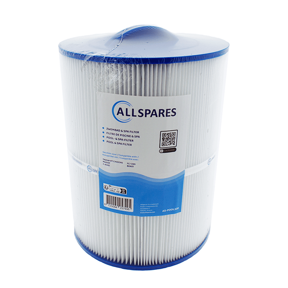 Cartucho de filtro para piscina compatível com Hayward CX400RE / PA40SF / C-8340 / FC-1295