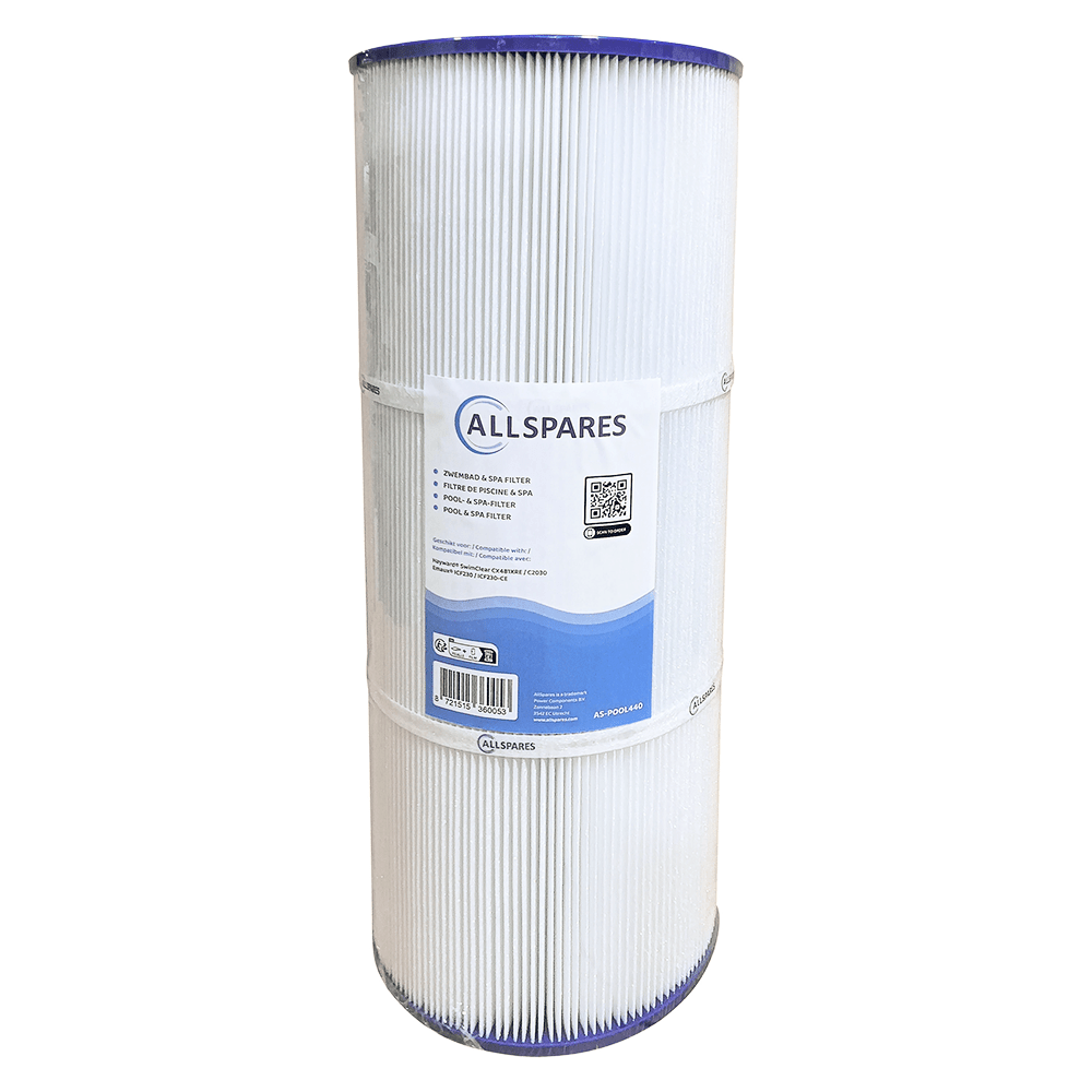 Cartucho de filtro para piscina adequado para Emaux ICF230 / ICF230-CE