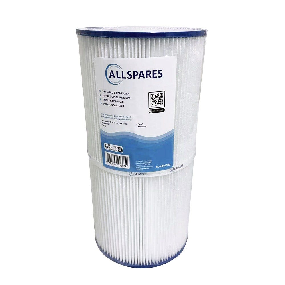 Cartucho de filtro para piscina compatível com Hayward Star Clear CX410RE / CX0410RE / C400 / C0400