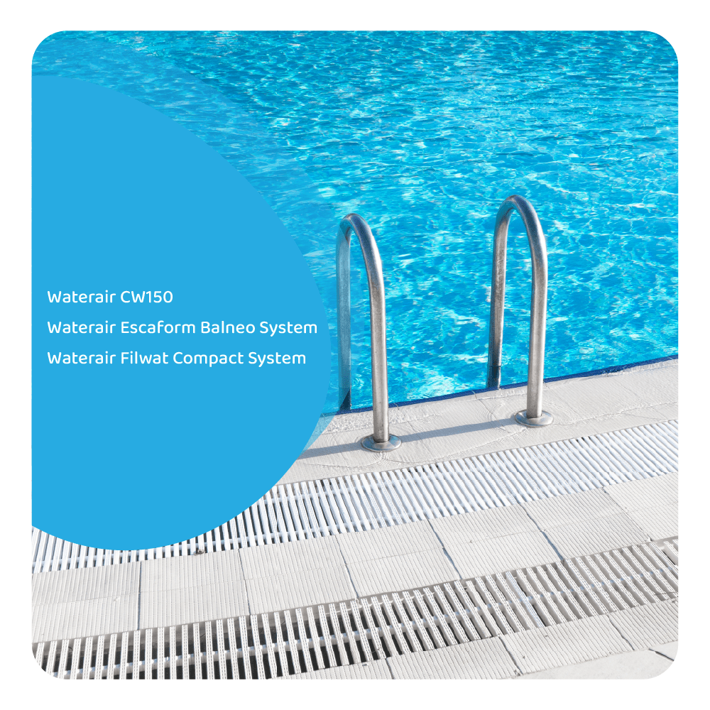 Filtro para piscina compatível com Waterair CW150 / 008554