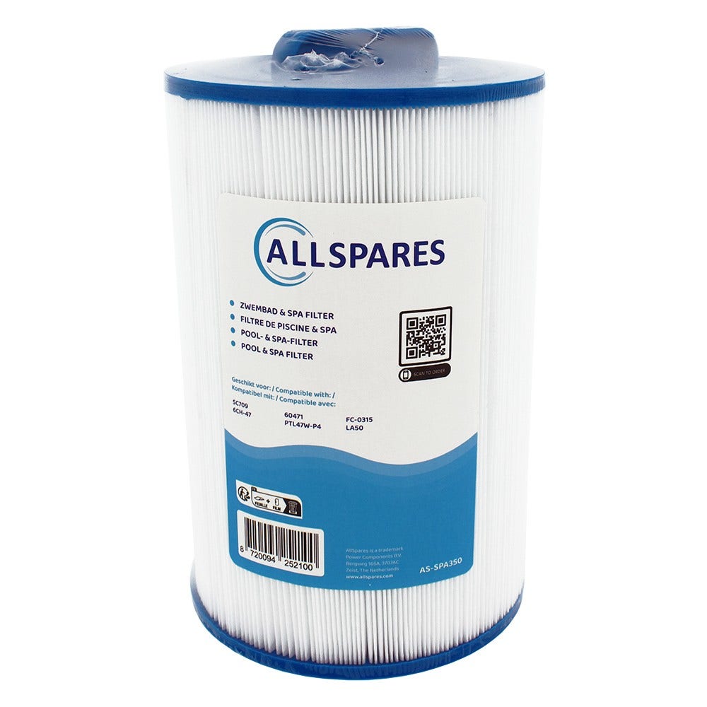 Cartucho de filtro adequado para Sundance 373043 / SC709 / 60471 / 6CH-47