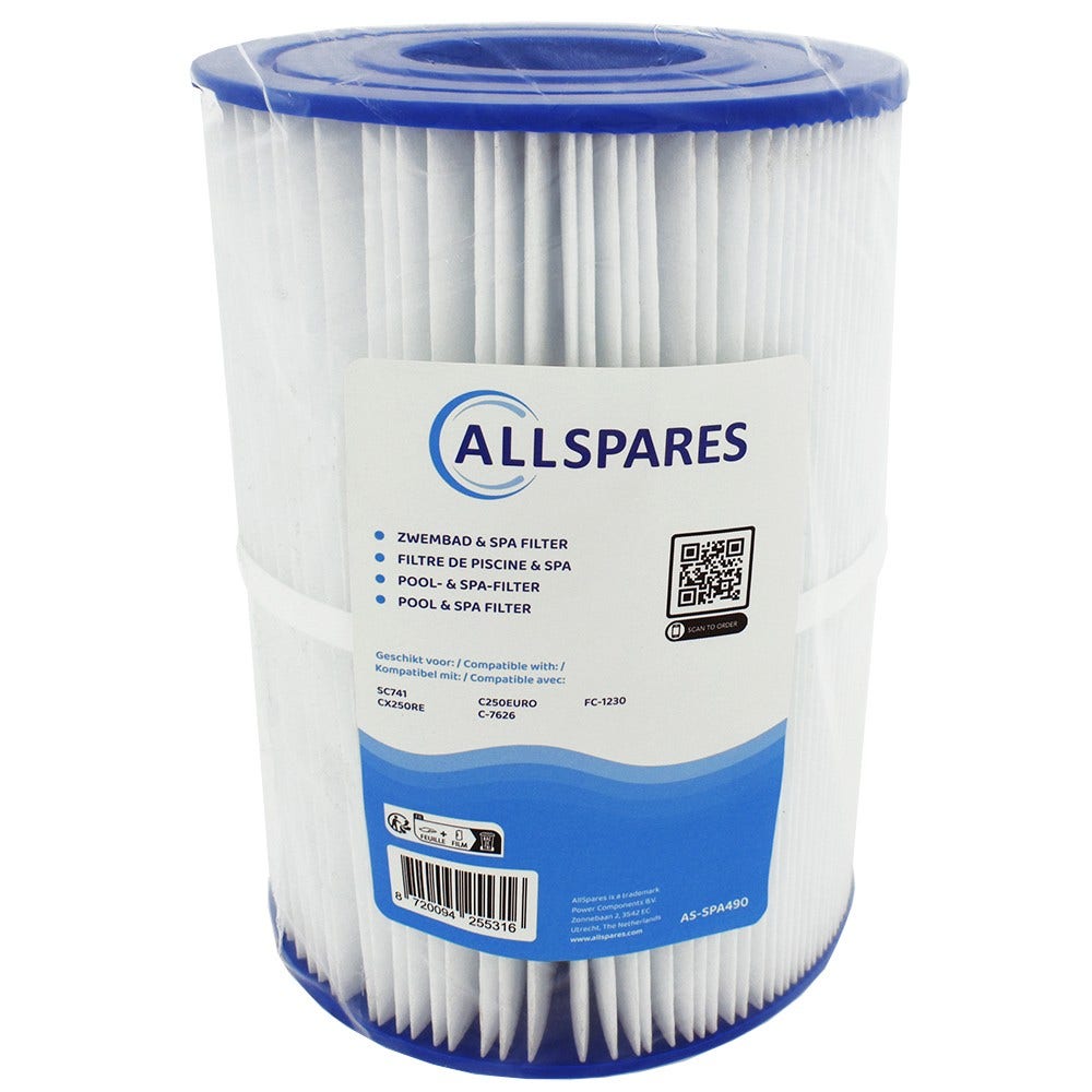 Cartucho de filtro adequado para Hayward StarClear CX250RE / C250 / C250EURO