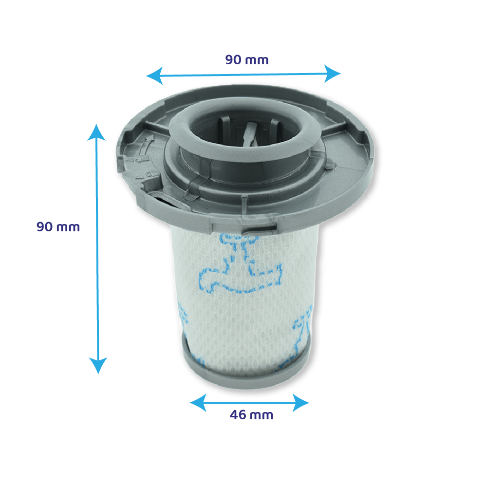 Filtro separador compatível com Rowenta X-Force Flex ZR009006