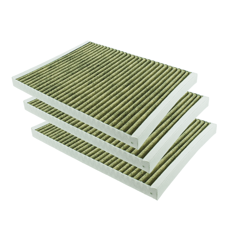 Filtro de carvão ativo CleanAir Plus compatível com Gaggenau 17004037 / AA200121 (3X)