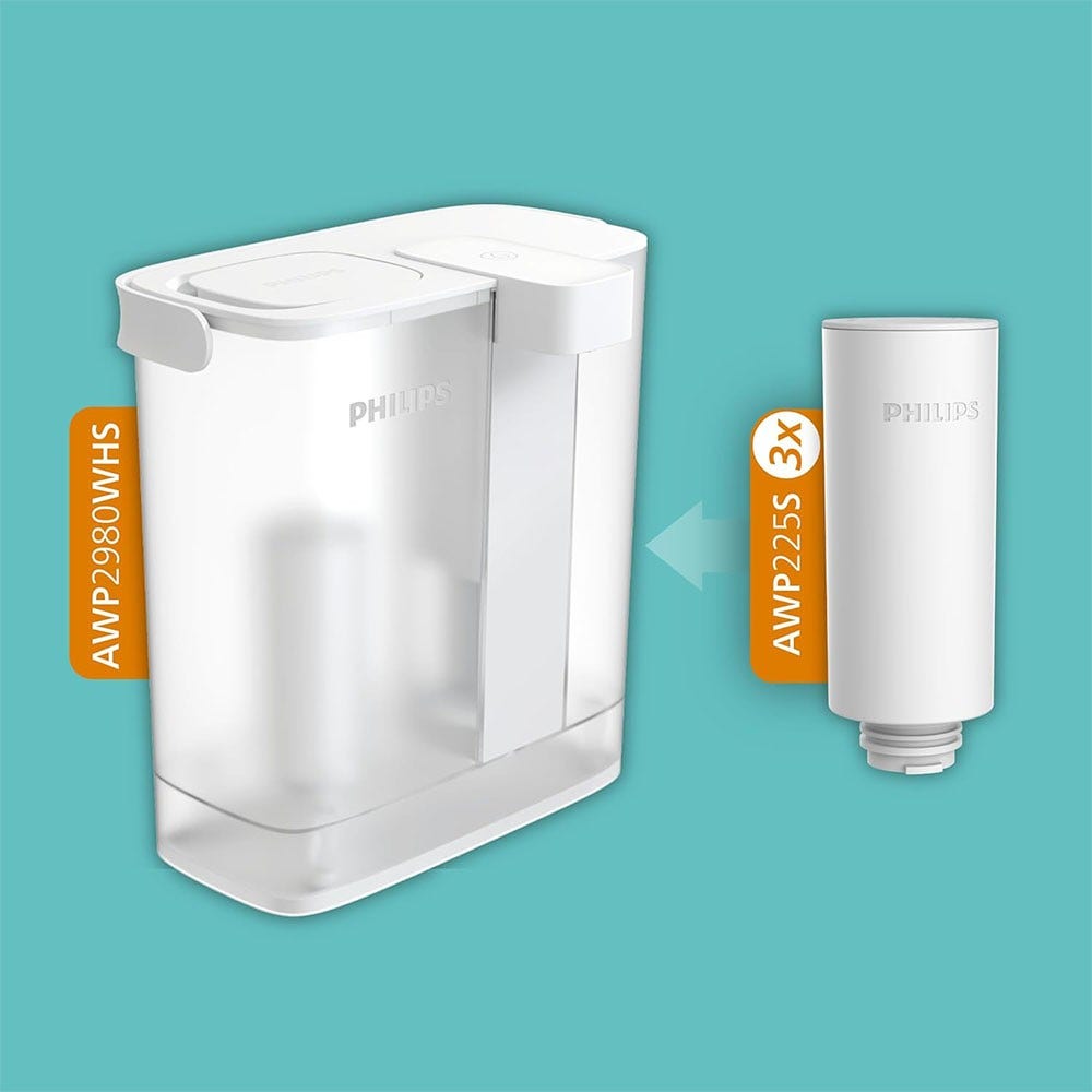 Filtro de água Philips Micro X-Clean + amaciamento (3X) AWP225S