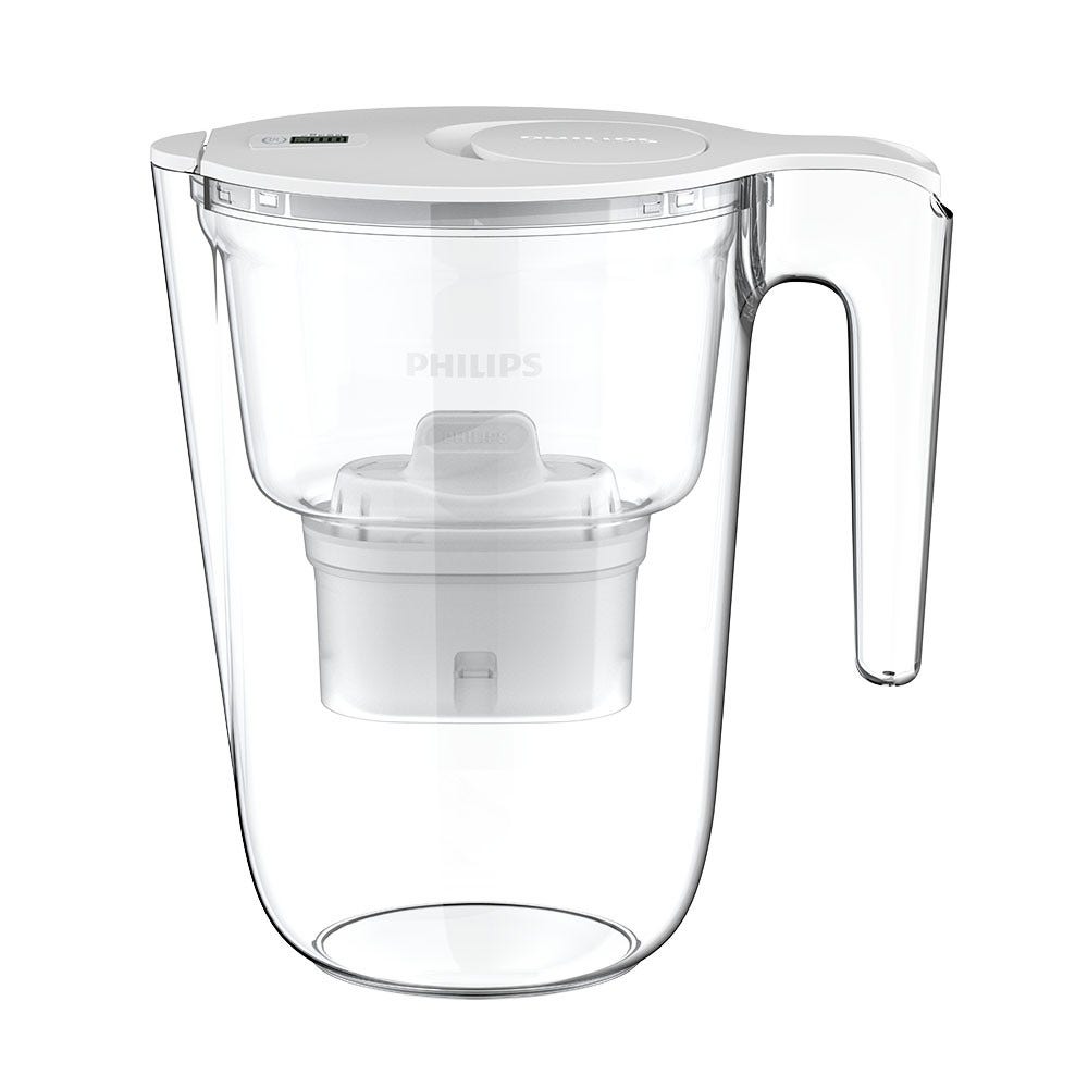 Jarro com filtro de água Philips 2.6L + Micro X-Clean (3X) AWP2933WHT3