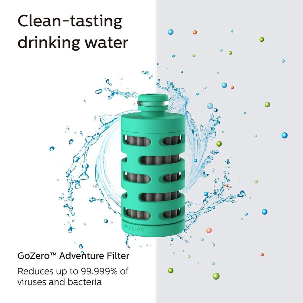 Cartucho de filtro Philips GoZero Adventure (3X)